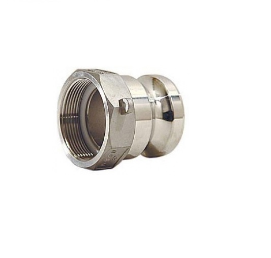 A-200 Соединение КАМЛОК A ( 50мм ) 2" ("папа"/внутр.резьба ) алюм.